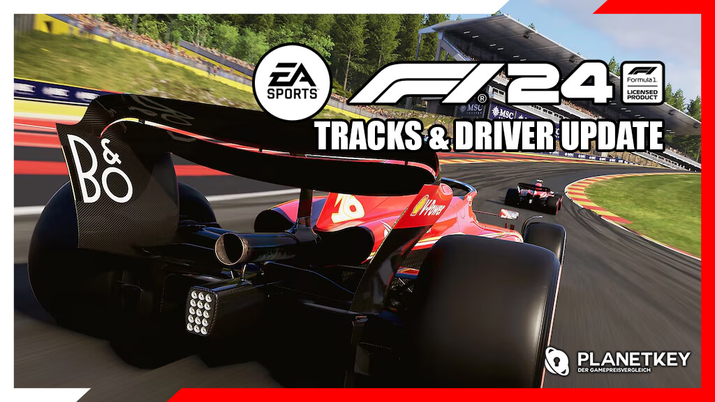 F1 24 Tracks & Fahrer Update