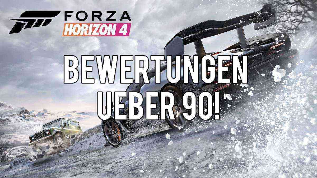 Forza Horizon 4 - internationale Topwertungen