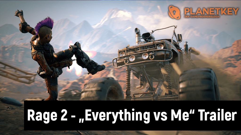 Rage 2 - Gegner im Everything vs. Me Trailer