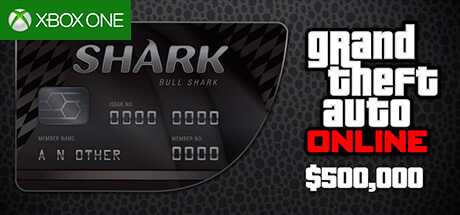 GTA Online Cash Card - 500.000 $ - Bull Shark [Xbox One]