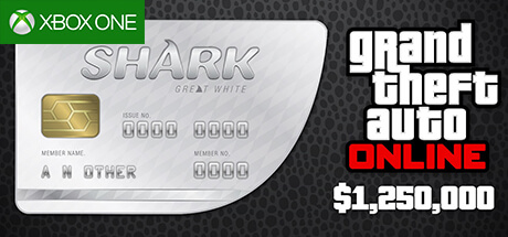 GTA Online Cash Card - 1.250.000 $ - Great White Shark [Xbox One] 