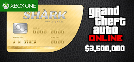GTA Online Cash Card - 3.500.000 $ - Whale Shark [Xbox One]