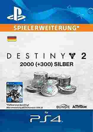 Destiny 2 [PS4] - 2000 + 300 Silver 