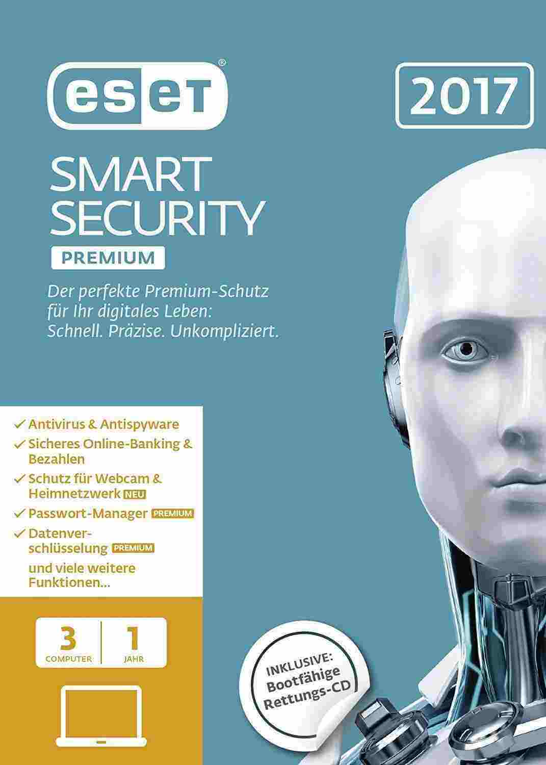 ESET Smart Security Premium 2017 Edition Download Code kaufen