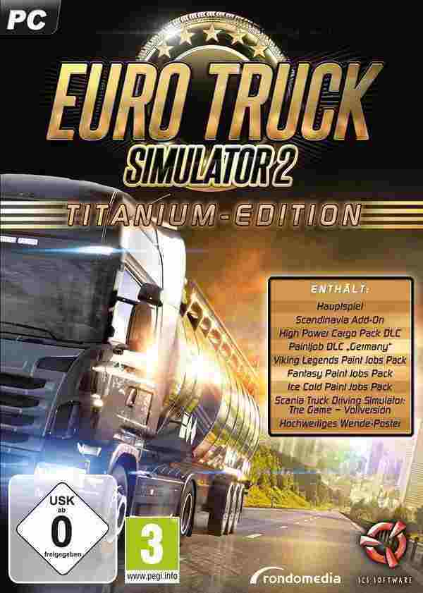 Euro Truck Simulator 2 Titanium Edition Key kaufen für Steam Download