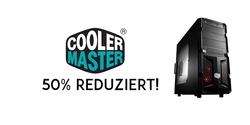  [AMAZON] Cooler Master K350 PC-GehÃ¤use - 50% reduziert!