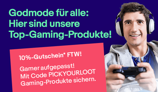 10% auf ausgewÃ¤hlte Gaming-Produkte!