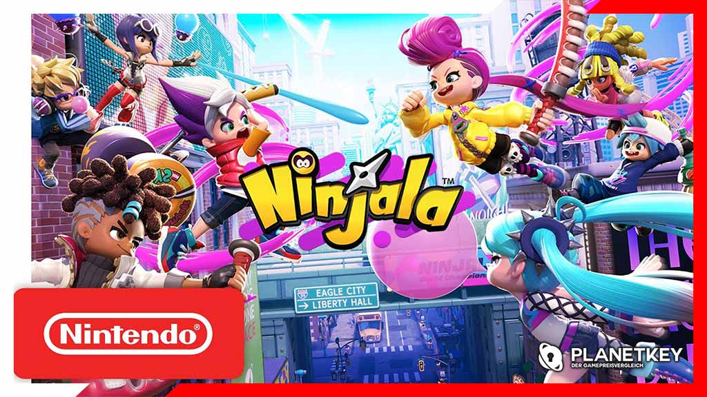 Ninjala jetzt Free2Play im Nintendo E-Shop