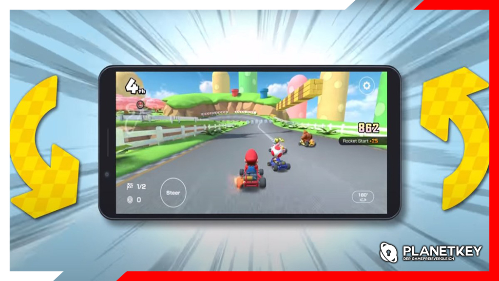 Mario Kart Tour erhält den Landschaftsmodus