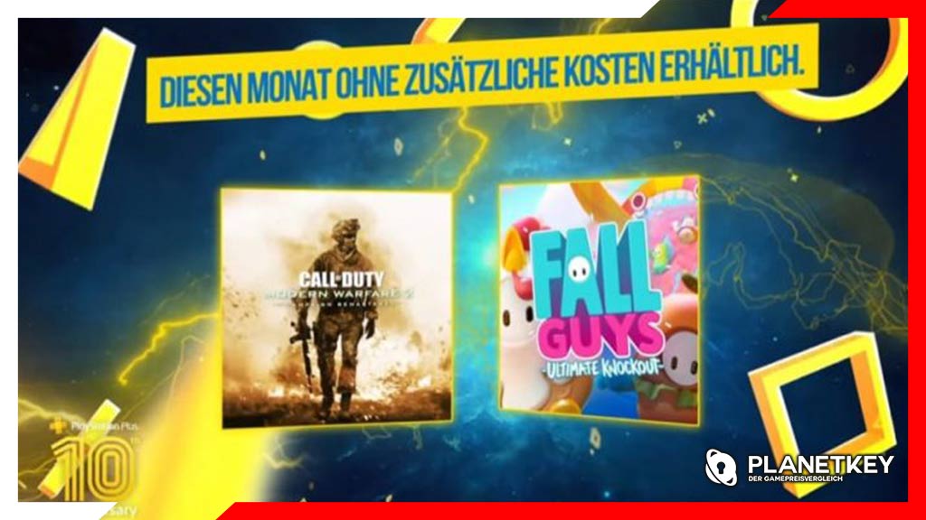 Das PS Plus August 2020 Lineup enthält Fall Guys und Modern Warfare 2 Remastered