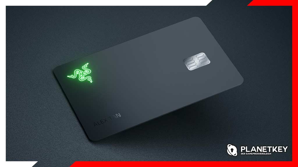 Natürlich musste Razer eine leuchtende Prepaid-Kreditkarte rausbringen