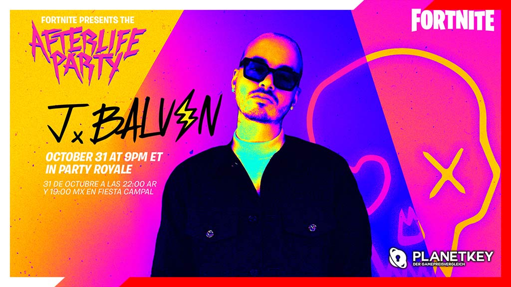 Fortnites Halloween-Event hat ein J Balvin-Konzert