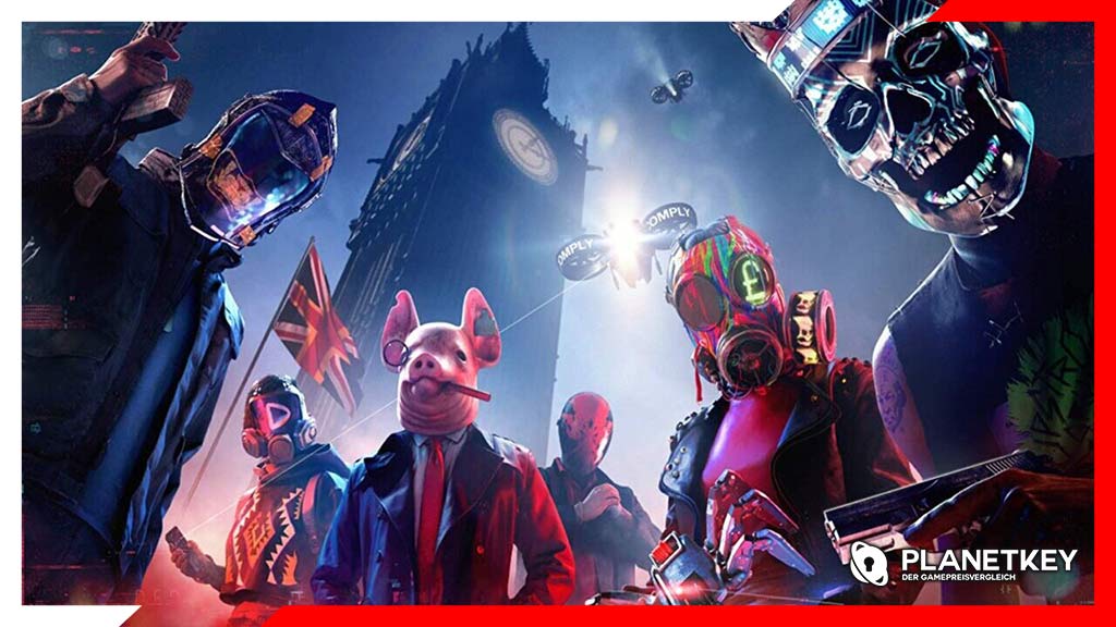 Watch Dogs Legion Cover mit kleiner Veränderung für den Osten