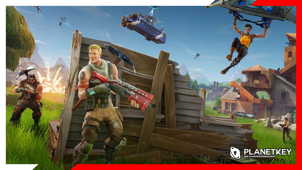 Fortnite mit Performancemodus, damit es besser auf alten PCs läuft