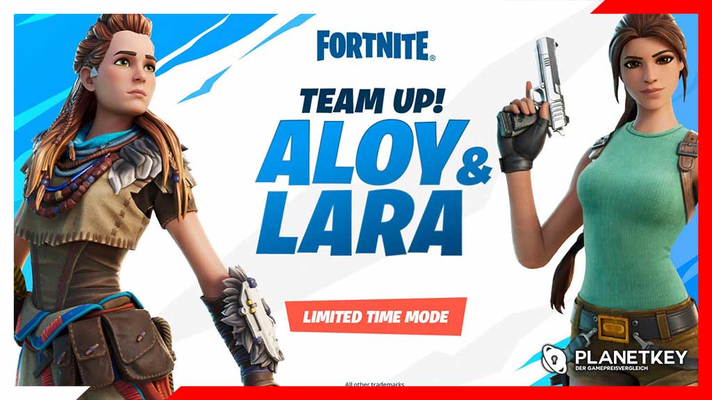 Das Aloy- und Lara Croft-Team von Fortnite verzögerte sich bis nächste Woche