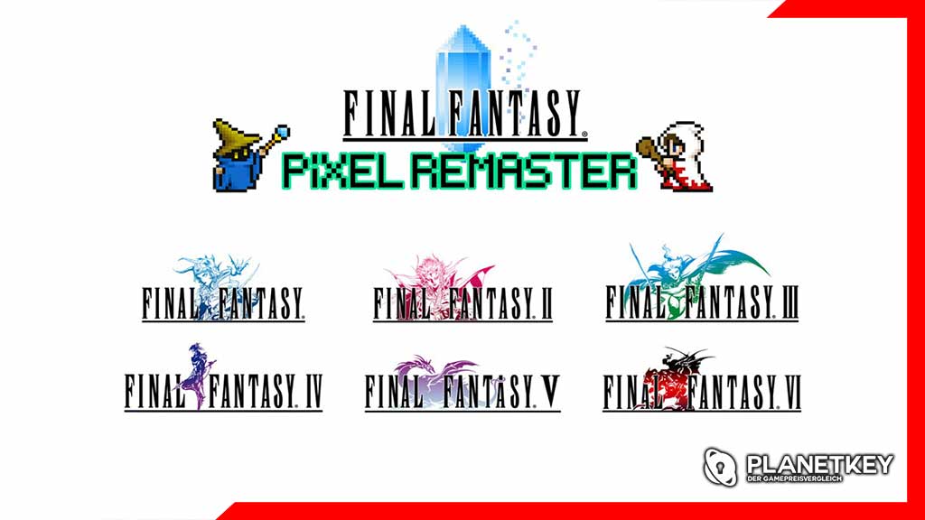 Final Fantasy 1-6 kommt mit Pixel-Remastern zurück