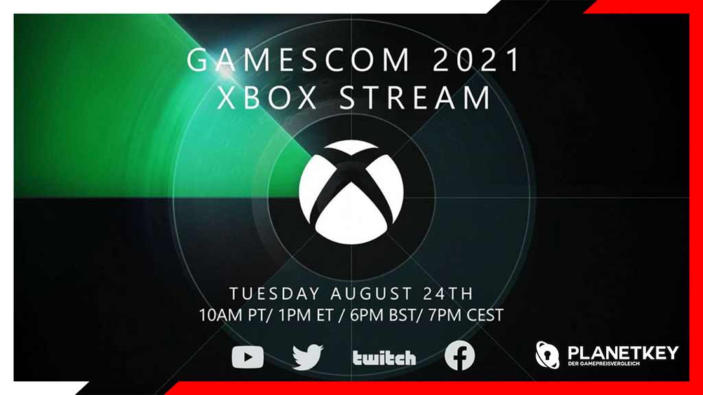Xbox Gamescom 2021-Event als Livestream-Event angekündigt