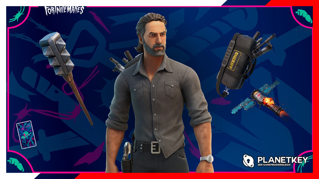 Rick Grimes von The Walking Dead gesellt sich zu Fortnite.