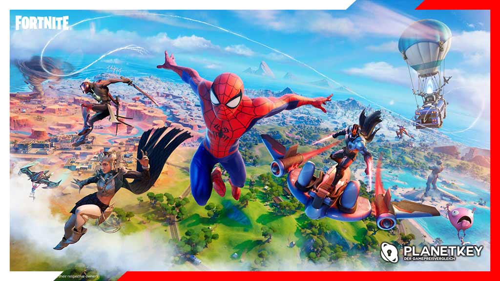Spider-Man schließt sich Fornite an!