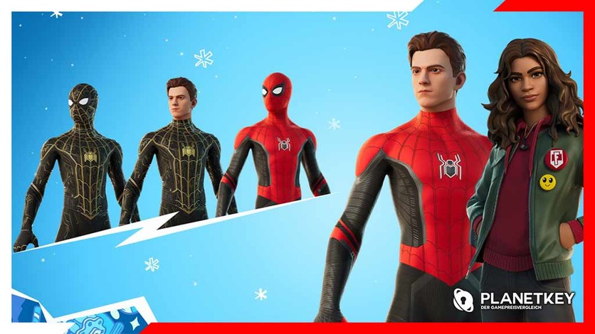 Fortnite 2021 Winterfest jetzt live, Spider-Man und MJ von No Way Home