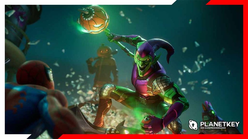 Fortnite: Spider-Man Nemesis Green Goblin ist in den Battle Royale geglitten