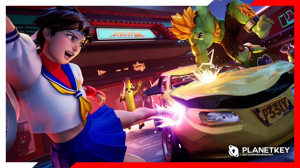 Fortnite: Street Fighter's Blanka und Sakura kommen diese Woche in den Item-Shop