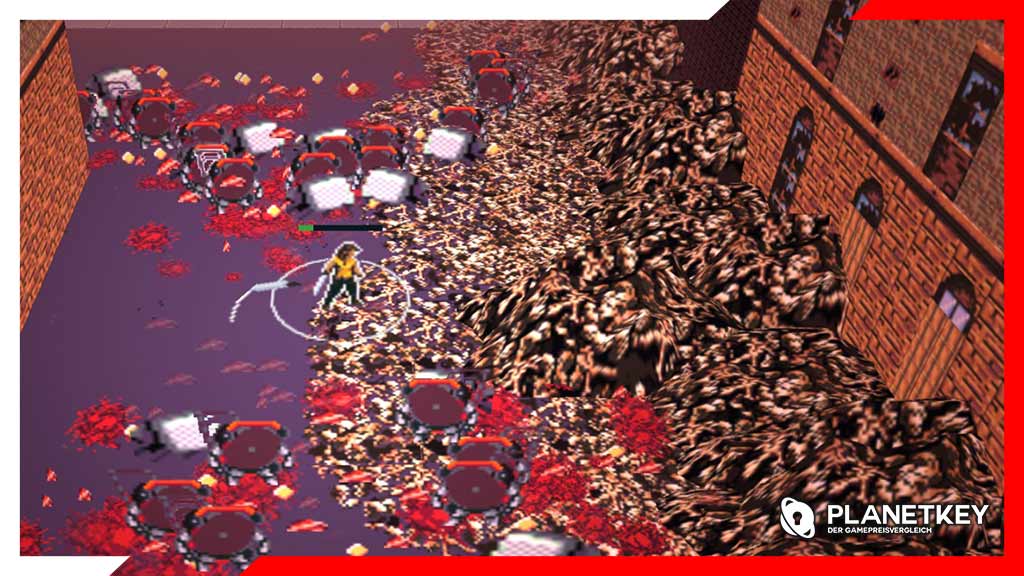 Outer Terror, eine Arcade-Bullet-Hell-Hommage an den B-Movie-Horror, erscheint bald auf dem PC