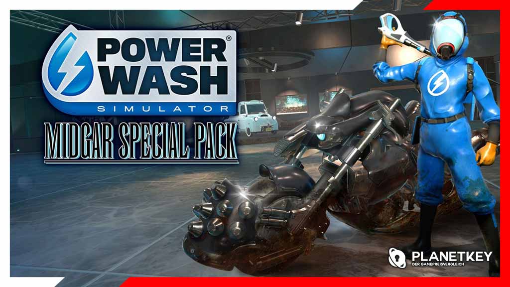 Ihr könnt Midgar von Final Fantasy VII im Powerwash-Simulator reinigen