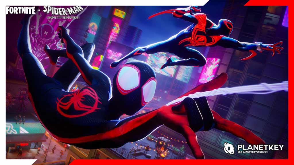 Spider-Man: Across The Spider-Verse dringt in Fortnite ein