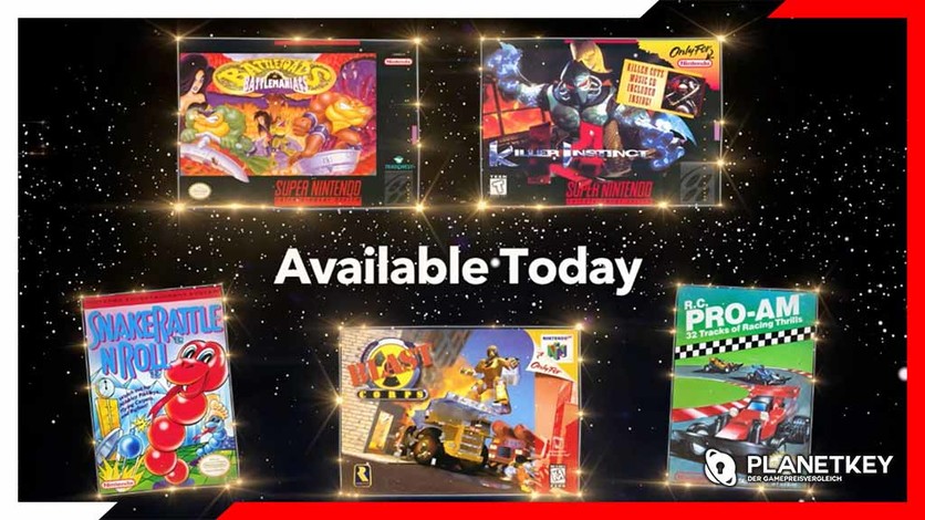 Nintendo Switch Online erhält heute eine Reihe klassischer seltener Spiele