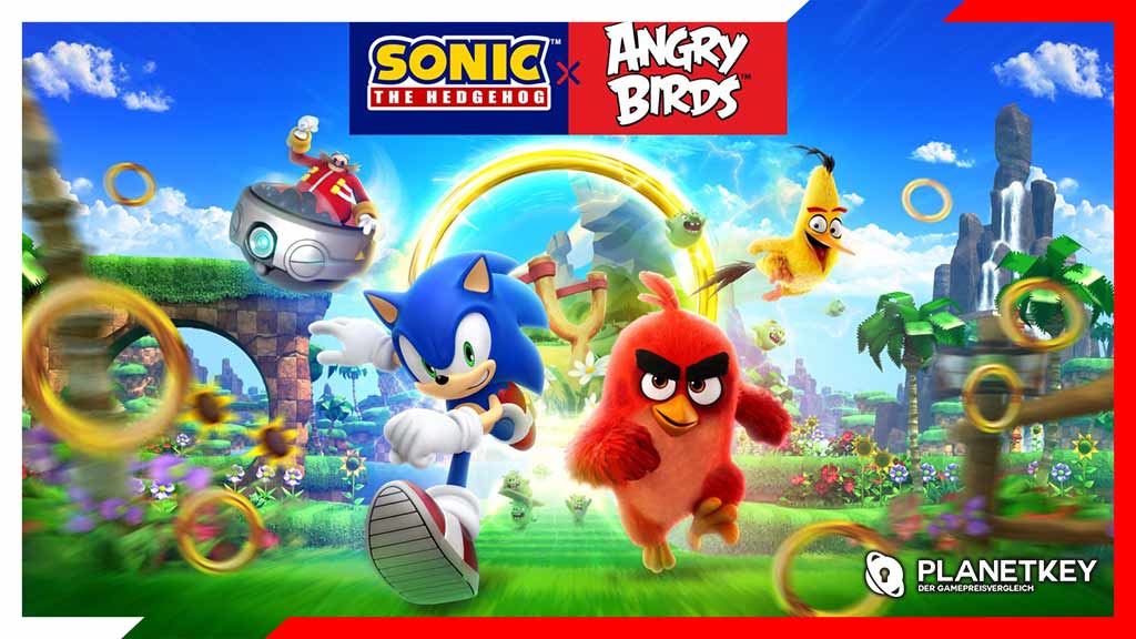 Sonic und Angry Birds kreuzen sich in mehreren Spielen