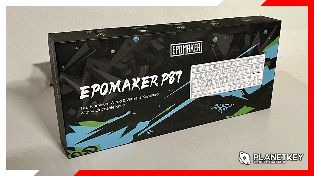 EPOMAKER P87 Test: Robuste Tastatur im High-End Gefühl