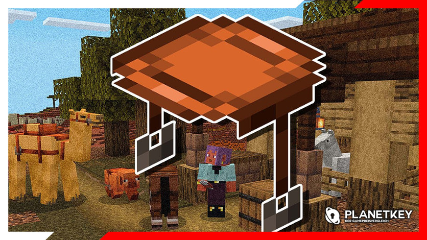 Minecraft lässt dich endlich Sättel craften – 15 Jahre nach ihrer Einführung