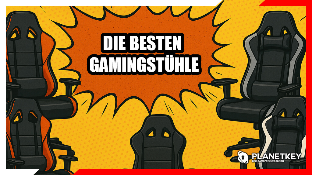 Die 5 besten Gaming-Stühle im Vergleich - 2025