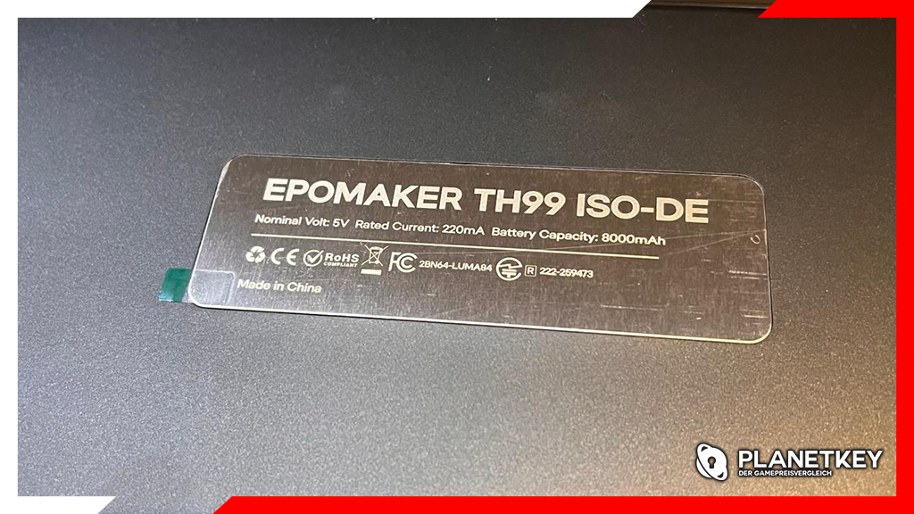 Epomaker TH99 erscheint jetzt auch als ISO-DE-Version