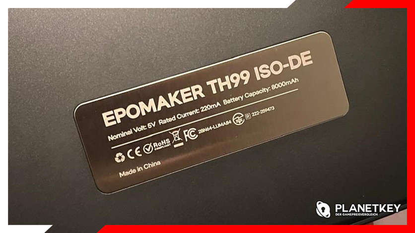 Epomaker TH99 erscheint jetzt auch als ISO-DE-Version