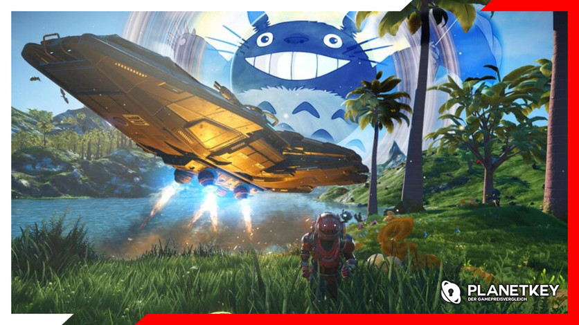 No Man’s Sky-Spieler baut 100 Stunden lang ein perfektes Totoro-Denkmal