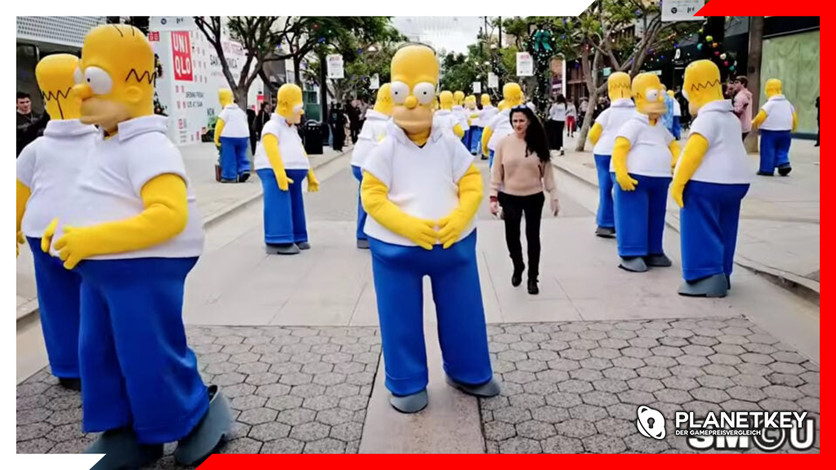 Homer-Simpson-Klone tauchen plötzlich in Kalifornien auf – und Fortnite ist schuld