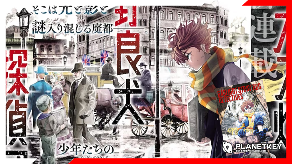 Manga-Review: Gaslight Stray Dog Detectives – Sherlock Holmes trifft auf die Straßen Londons