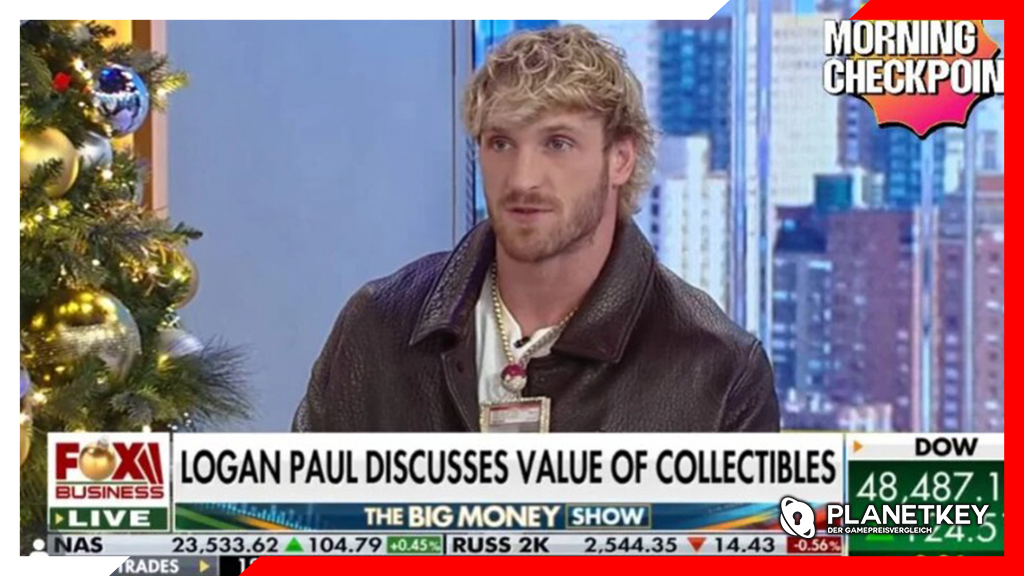 Logan Paul redet über Pokémon-Karten, als würde er ein Ponzi-Schema starten
