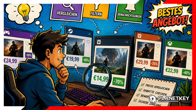 So finden schlaue Gamer die besten Angebote auf verschiedenen Marktplätzen