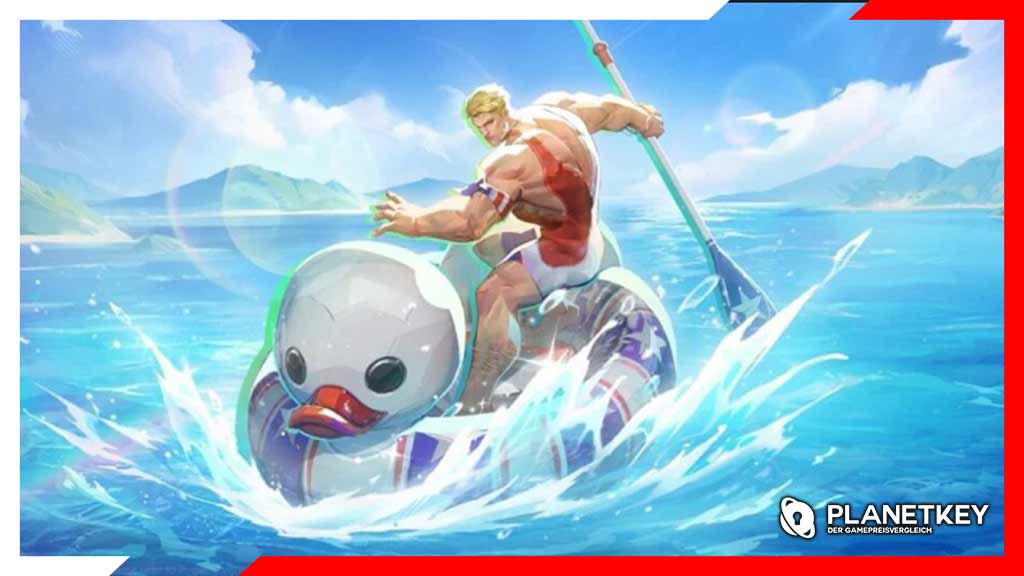 Captain Americas Schritt hört in seinem neuen Marvel-Rivals-Sommer-Skin einfach nicht auf zu wackeln