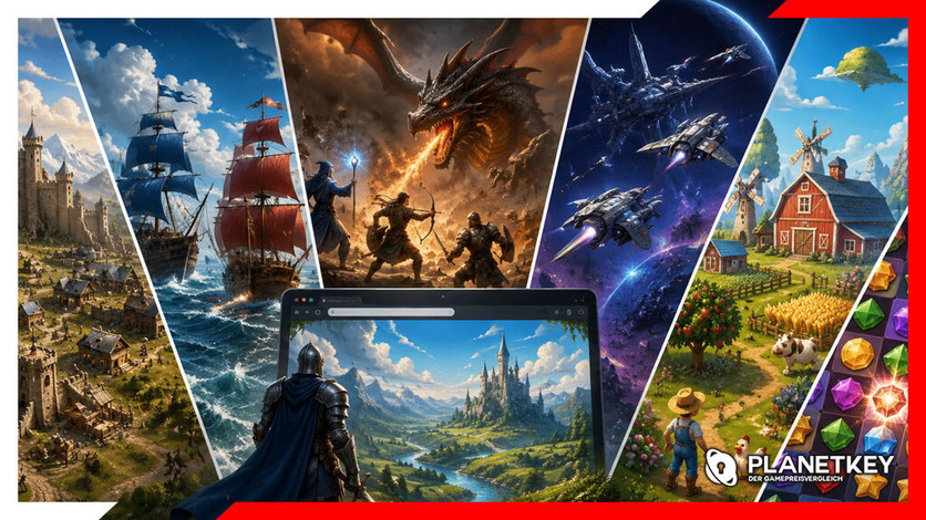 Browsergames entdecken: Diese Genres sorgen für Abwechslung