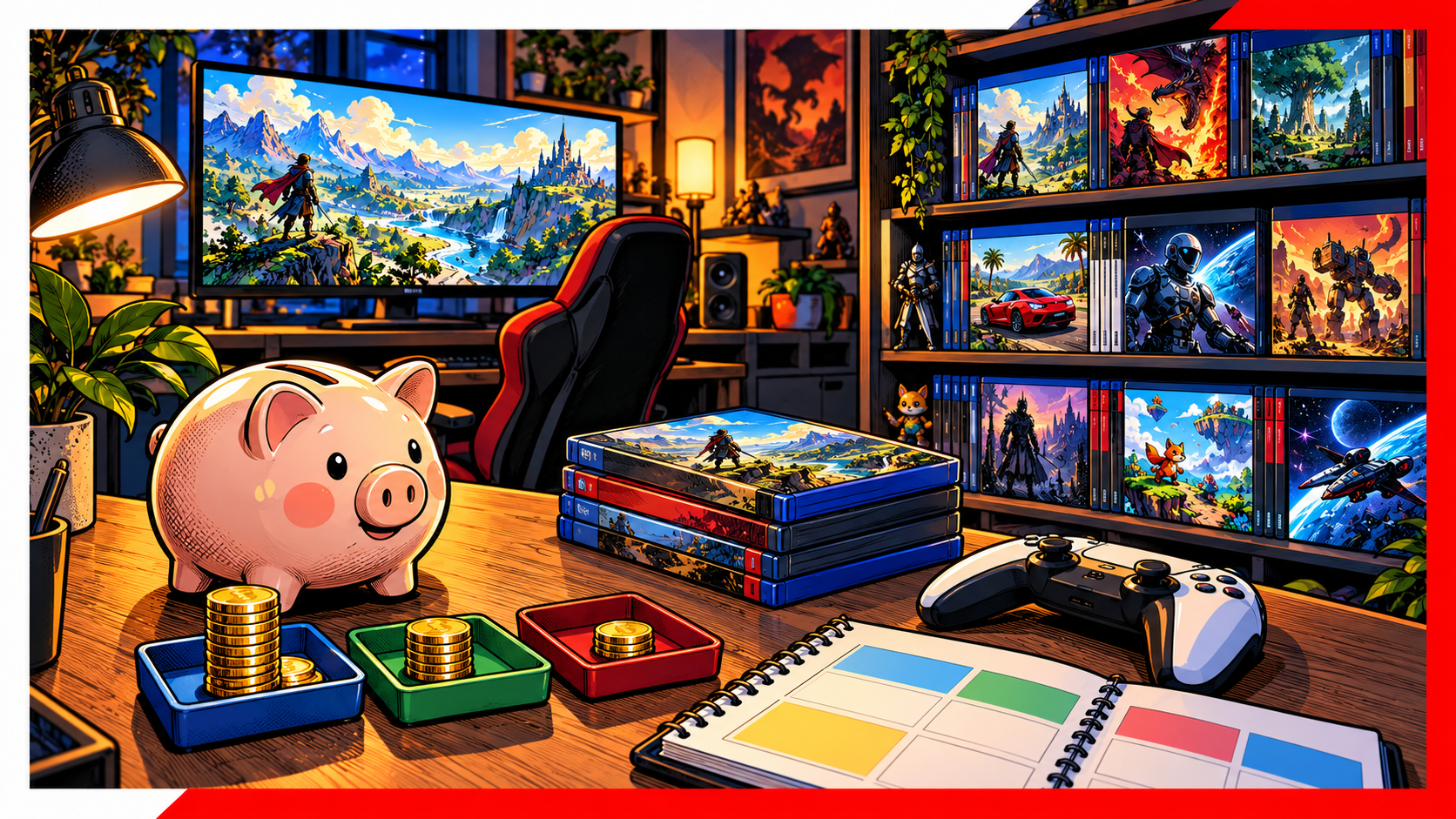 So hilft dir eine gute Budgetplanung beim Aufbau deiner Spielesammlung