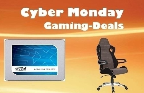 AMAZON CYBER MONDAY - GamingstÃ¼hle, Games und Speichermedien!