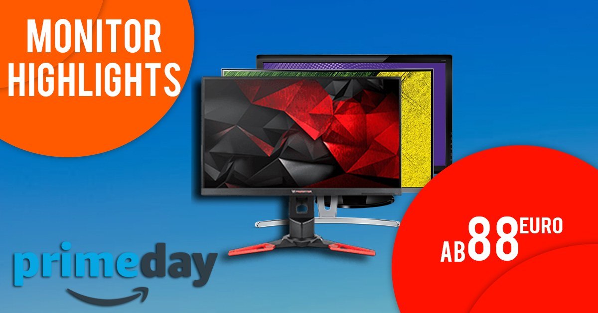 AMAZON PRIME DAY - Monitor Highlights 