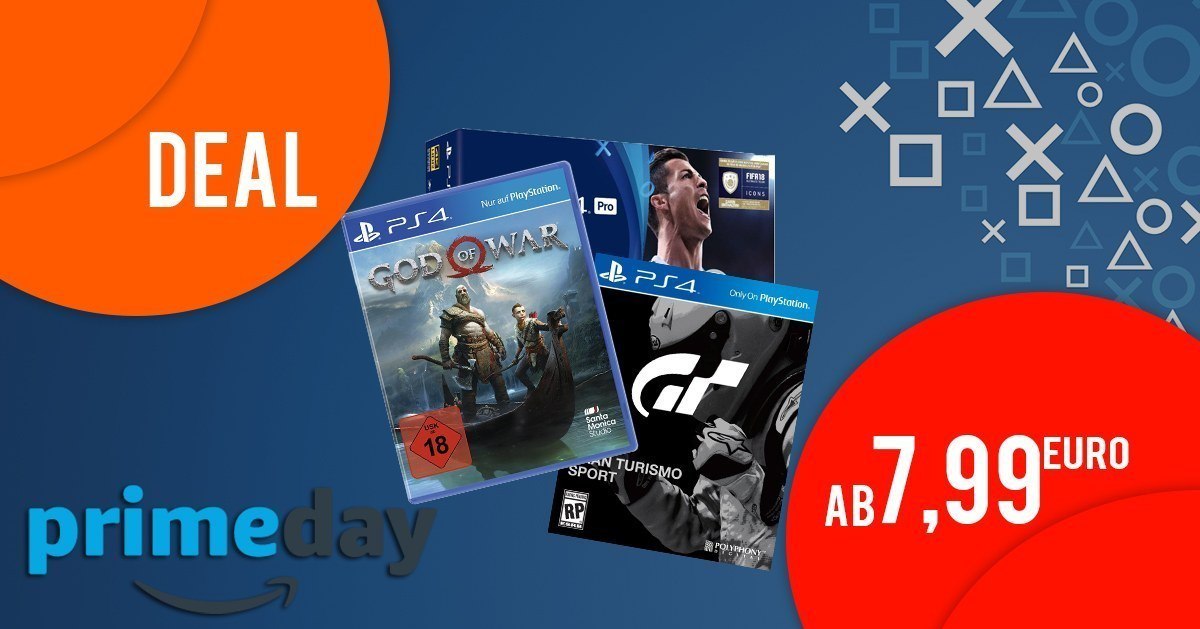 AMAZON PRIME DAY - Playstation 4 Bundles & Spiele