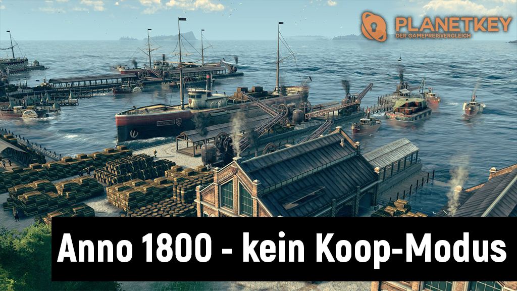 Anno 1800 - kein Koop-Modus geplant