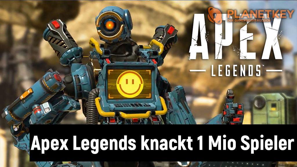 Apex Legends - das neue Battle-Royale knackt 1 Millionen Spieler