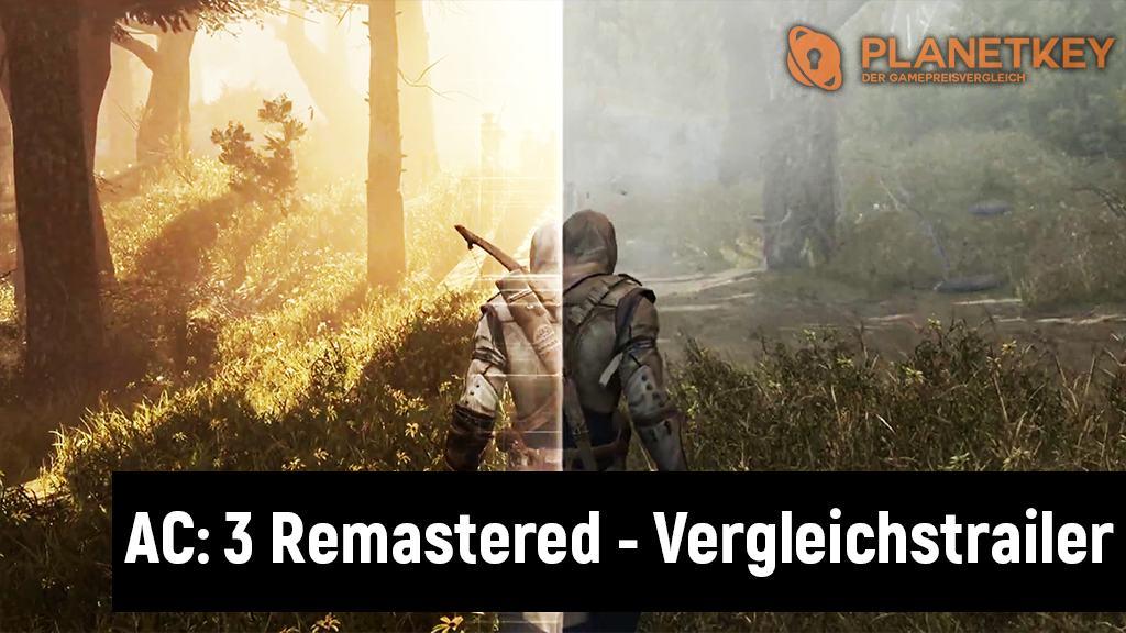 Assassin's Creed III Remastered - Trailer vergleicht Original und Remastered